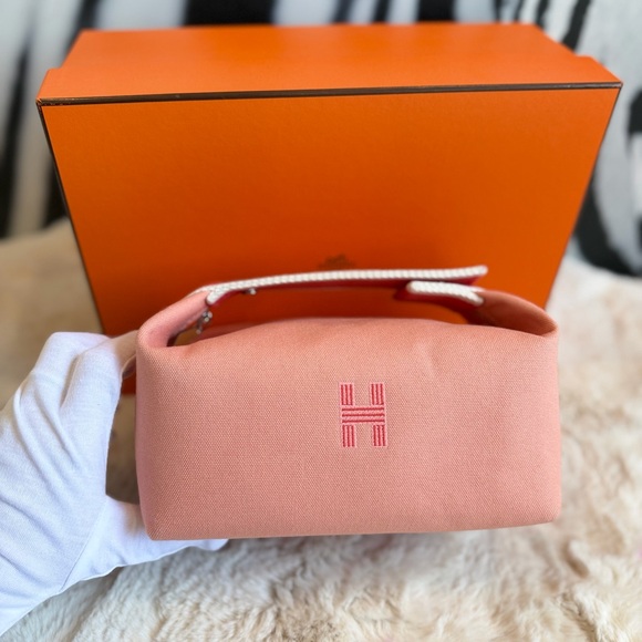 Hermes Handbags - Hermès Canvas Bride-a-Brac vanity case